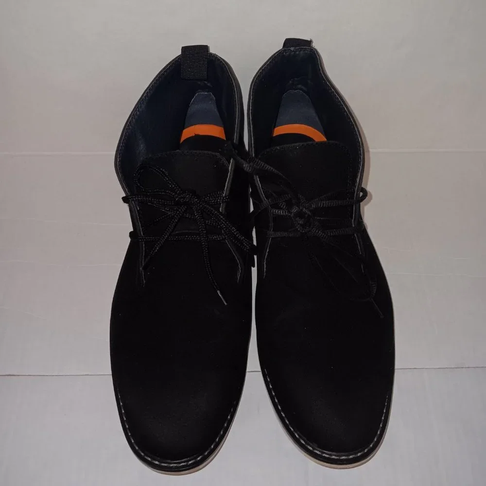 HAWKE & CO MOJAVE MEMORY FORM MEN'S LACE UP CHELSEA CHUKKA BOOTS - Picture 9 of 9
